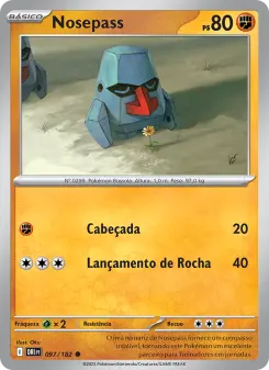 Nosepass – Carta Pokémon TCG