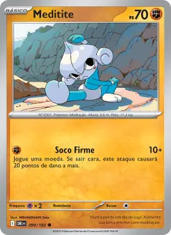 Meditite – Carta Pokémon TCG