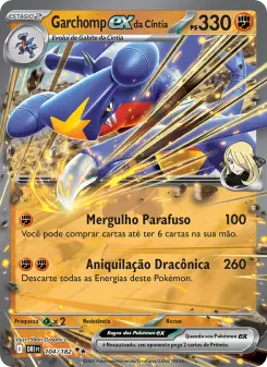 Garchomp ex da Cíntia – Carta Pokémon TCG