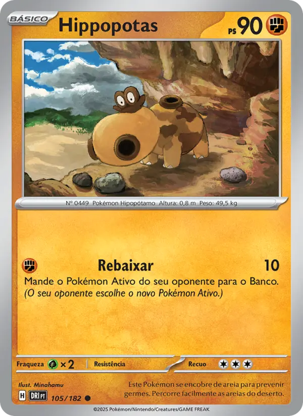 Hippopotas – Pokémon TCG