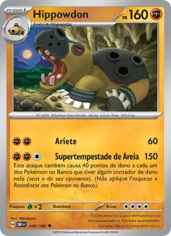 Hippowdon – Carta Pokémon TCG