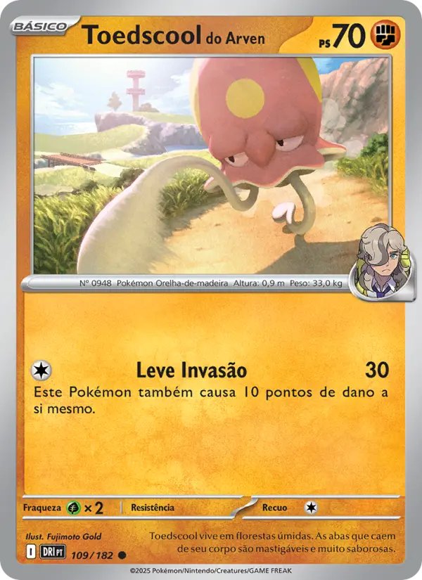 Toedscool do Arven – Pokémon TCG