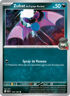 Zubat da Equipe Rocket – Carta Pokémon TCG