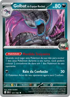 Golbat da Equipe Rocket – Carta Pokémon TCG