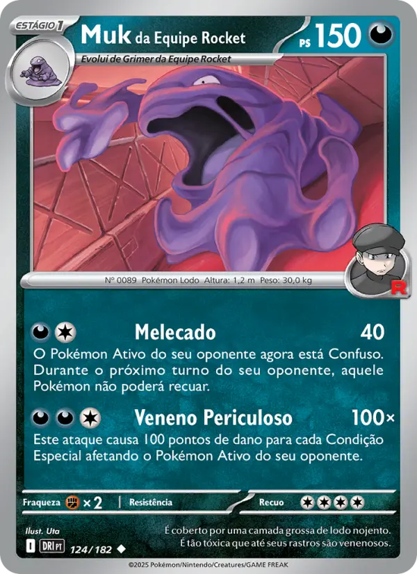Muk da Equipe Rocket – Pokémon TCG