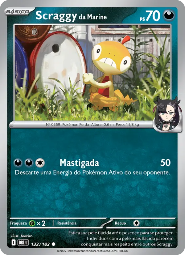 Scraggy da Marine – Pokémon TCG