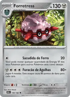 Forretress – Carta Pokémon TCG