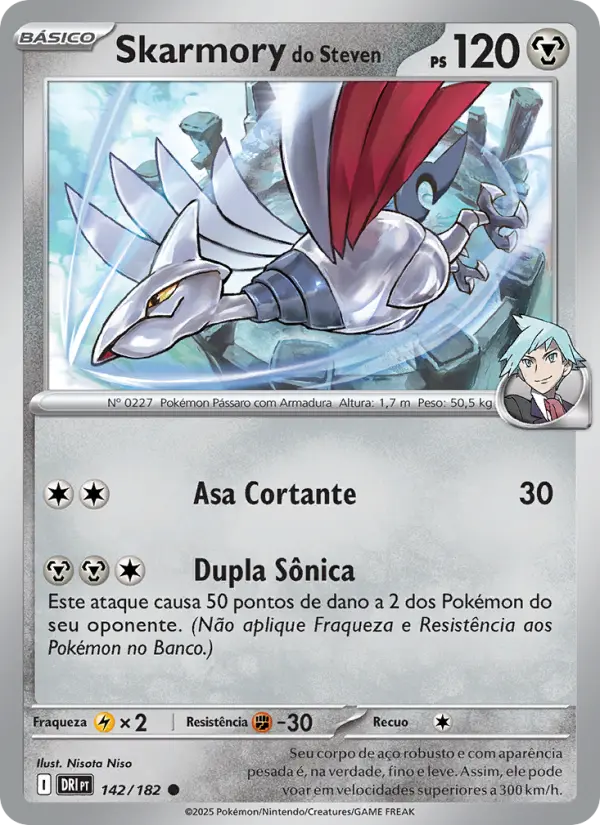 Skarmory do Steven – Pokémon TCG