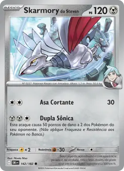 Skarmory do Steven – Carta Pokémon TCG