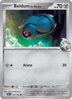 Beldum do Steven – Carta Pokémon TCG