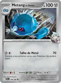 Metang do Steven – Carta Pokémon TCG