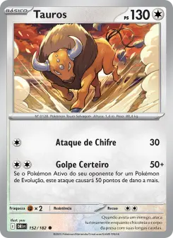 Tauros – Carta Pokémon TCG
