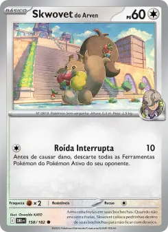 Skwovet do Arven – Carta Pokémon TCG