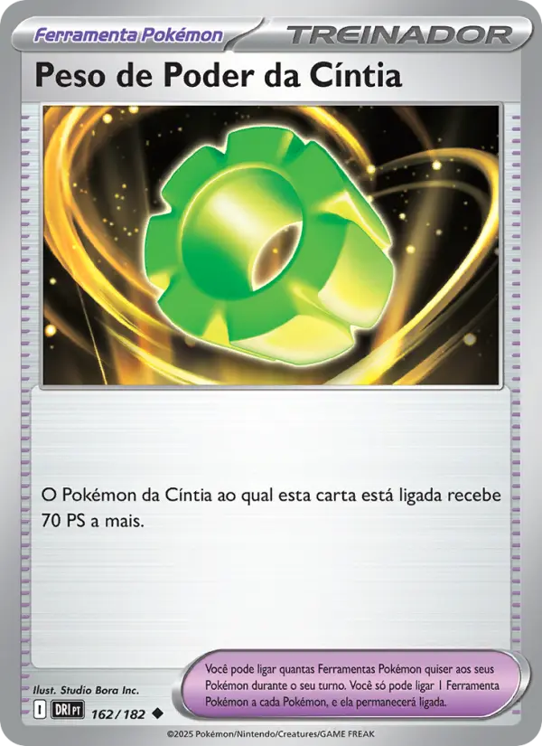 Peso de Poder da Cíntia – Pokémon TCG