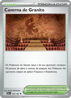 Caverna de Granito – Carta Pokémon TCG