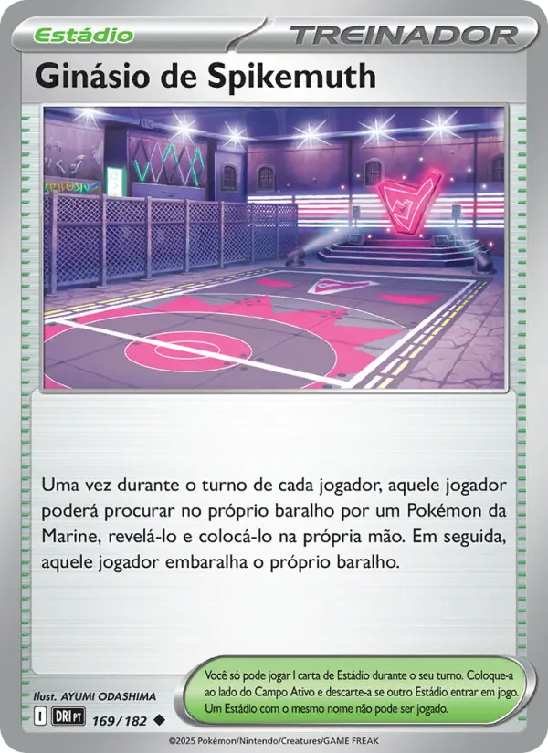 Ginásio de Spikemuth – Pokémon TCG