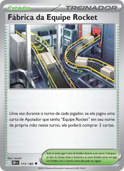 Fábrica da Equipe Rocket – Carta Pokémon TCG