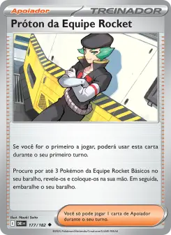 Próton da Equipe Rocket – Carta Pokémon TCG