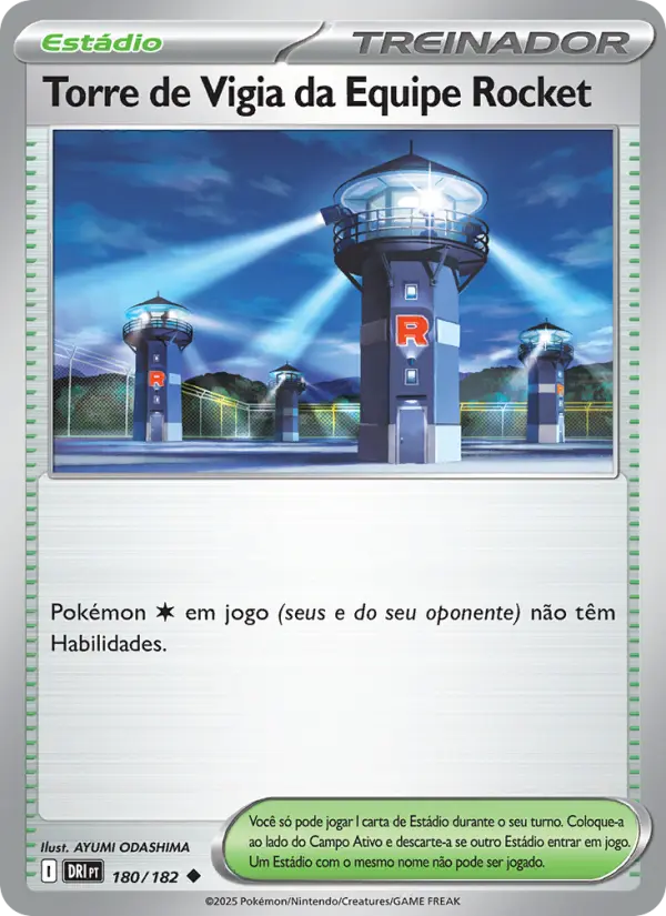 Torre de Vigia da Equipe Rocket – Pokémon TCG