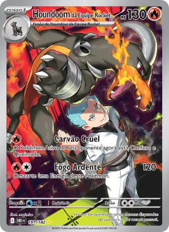 Houndoom da Equipe Rocket – Carta Pokémon TCG