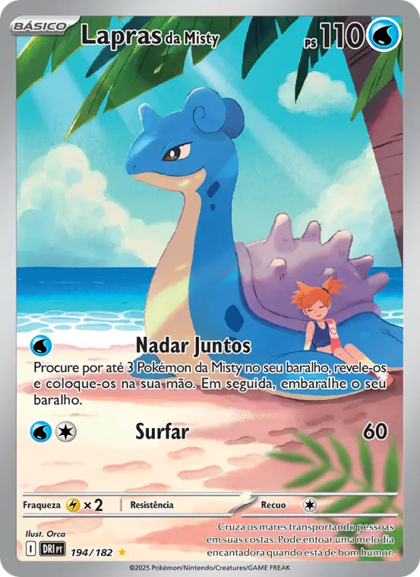 Lapras da Misty – Pokémon TCG