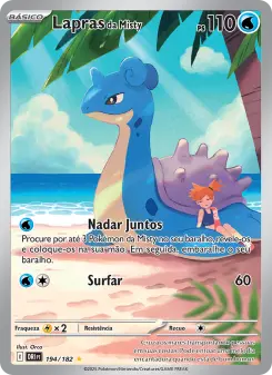 Lapras da Misty – Carta Pokémon TCG