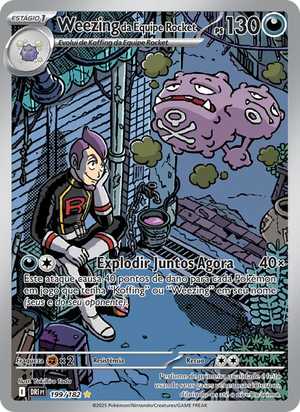 Weezing da Equipe Rocket – Pokémon TCG
