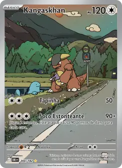 Kangaskhan – Carta Pokémon TCG
