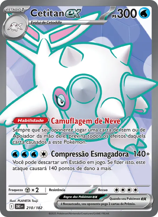 Cetitan ex – Pokémon TCG