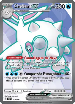 Cetitan ex – Carta Pokémon TCG