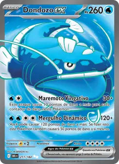 Dondozo ex – Carta Pokémon TCG