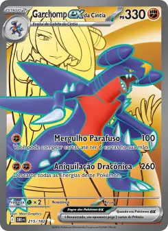 Garchomp ex da Cíntia – Carta Pokémon TCG