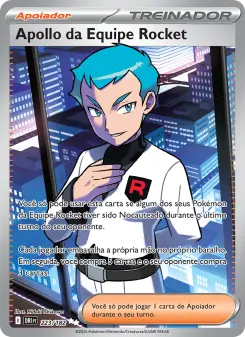 Apollo da Equipe Rocket – Carta Pokémon TCG