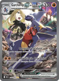 Garchomp ex da Cíntia – Carta Pokémon TCG