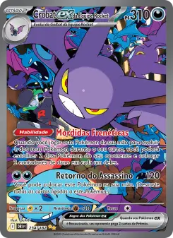 Crobat ex da Equipe Rocket – Carta Pokémon TCG