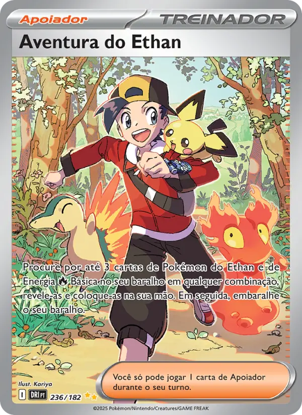 Aventura do Ethan – Pokémon TCG