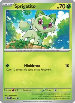Sprigatito – Carta Pokémon TCG