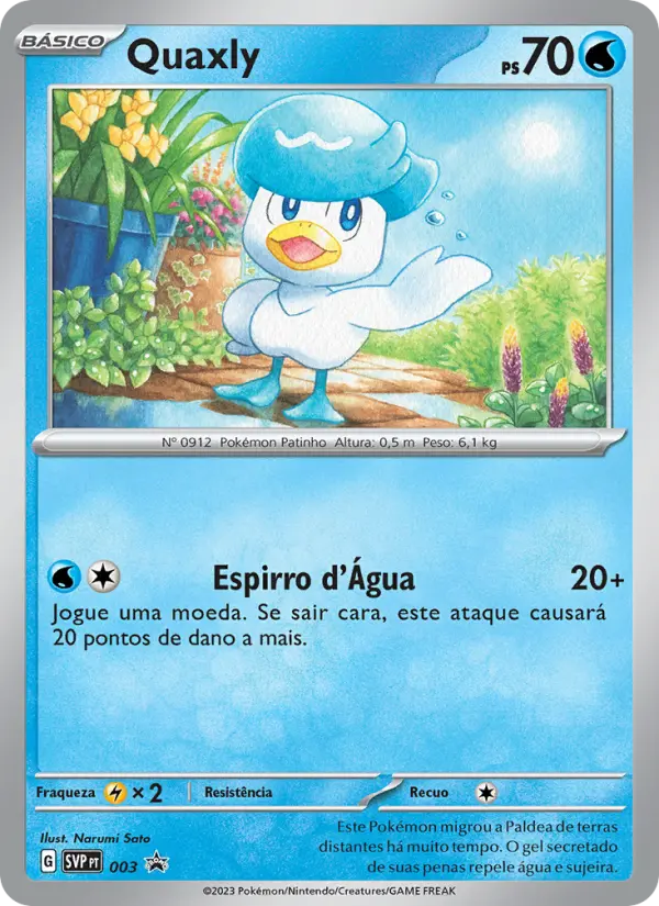 Quaxly – Pokémon TCG