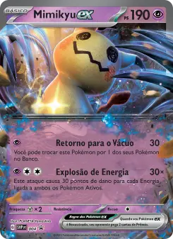 Mimikyu ex – Carta Pokémon TCG