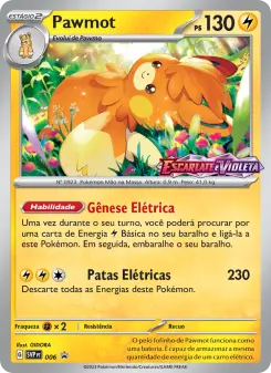 Pawmot – Carta Pokémon TCG
