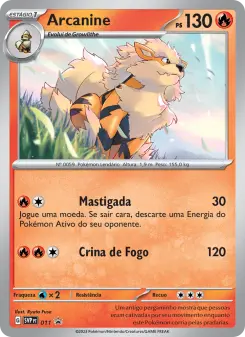 Arcanine – Carta Pokémon TCG