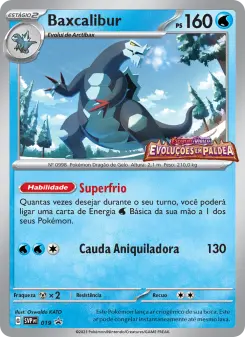 Baxcalibur – Carta Pokémon TCG
