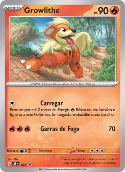 Growlithe – Carta Pokémon TCG
