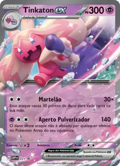Tinkaton ex – Carta Pokémon TCG