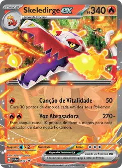 Skeledirge ex – Carta Pokémon TCG