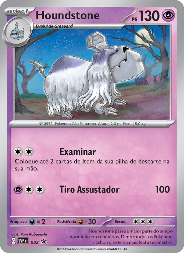 Houndstone – Pokémon TCG