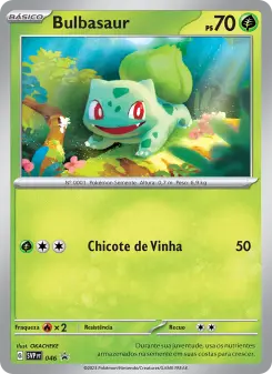 Bulbasaur – Carta Pokémon TCG