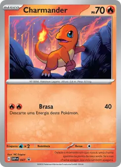 Charmander – Carta Pokémon TCG