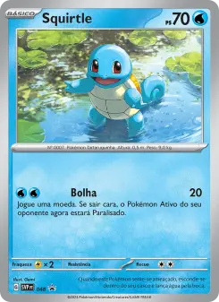 Squirtle – Carta Pokémon TCG
