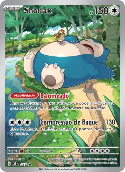 Snorlax – Carta Pokémon TCG